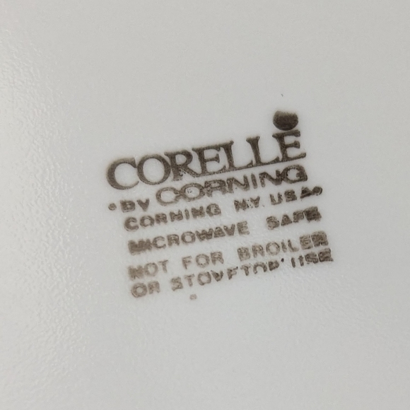 2/25 Corelle Oval Platter W Corelle Metal Holder Stand - Picture 9 of 11
